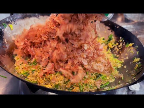 昔よく食べた懐かしのまかない炒飯　Fried Rice From the Good Old Staff Days”