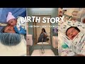 MY BIRTH STORY as a first time mom | Unplanned C-section + NICU baby