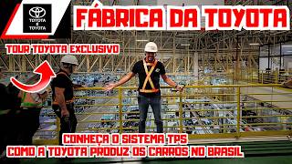 COMO É FABRICADO UM CARRO | Dentro da Fábrica da Toyota | Conheça o Sistema TPS🚘🚀🏭