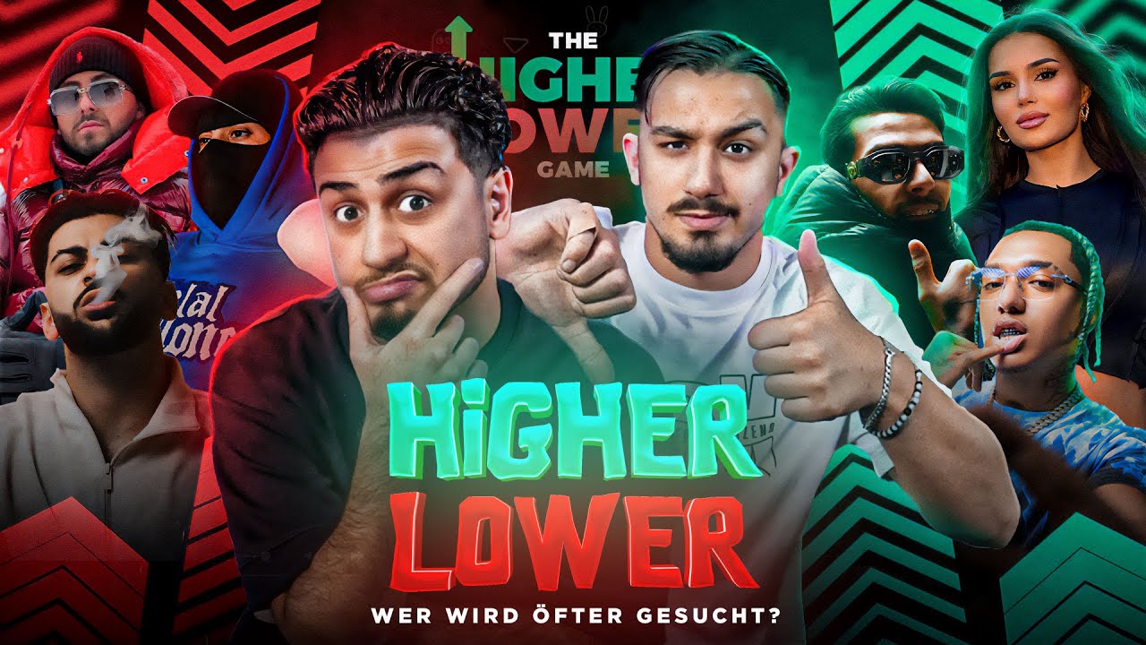 KENAN RASTET AUS 🤬 WER WIRD MEHR GEGOOGELT 📈 Higher Or Lower