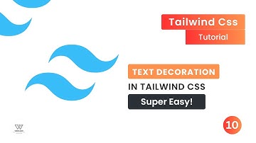 Tailwind CSS Text Decoration ✍️ | underline, line-through, no-underline (Part 10)
