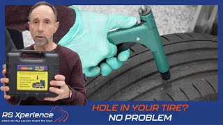 STOP AND GO TIRE PLUGGER WILL GET YOU OUT OF TROUBLE ON THE MOUNTAIN ROADS