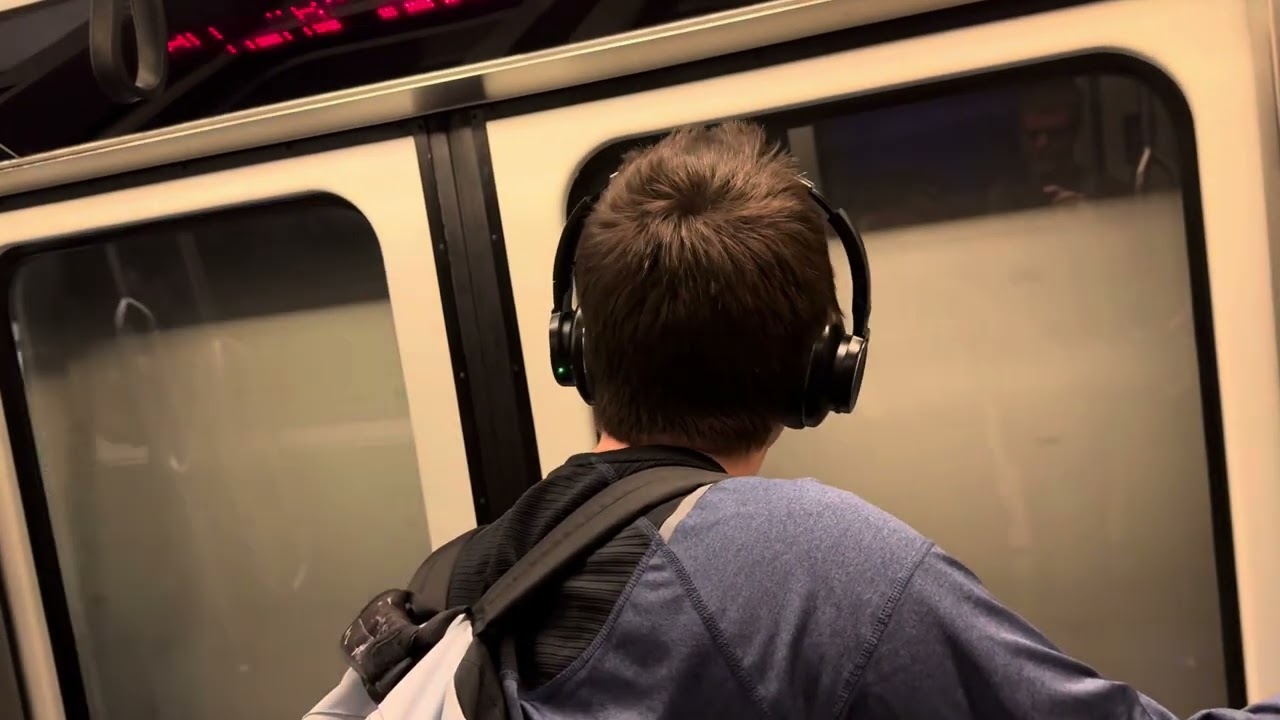 Train ride at Denver Airport