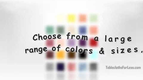 TableclothsForLess.com - Tablecloths Wholesale