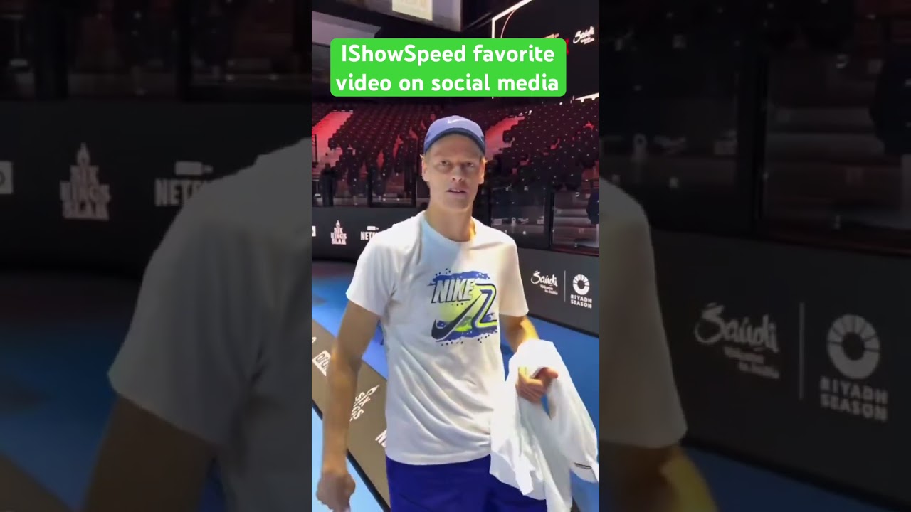 Speed and Jannik Sinner reveal their favorite video on the internet 🔥 