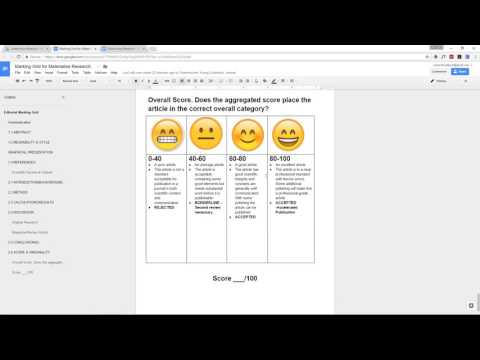 How to Review/Edit an Article