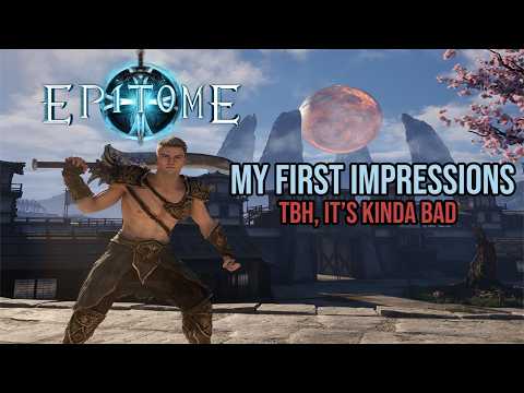 First Impressions of Epitome MMORPG | UE 5.7 MMORPG (Pre-Alpha)