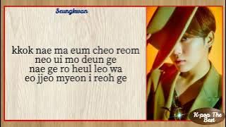 SEVENTEEN'S SEUNGKWAN - PIT A PAT (LINK EAT LOVE KILL ost) (with easy lyrics)