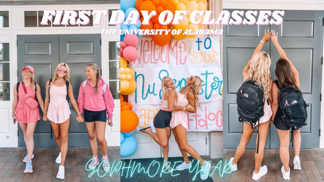 Первый день занятий | Университет Алабамы | Второй курс