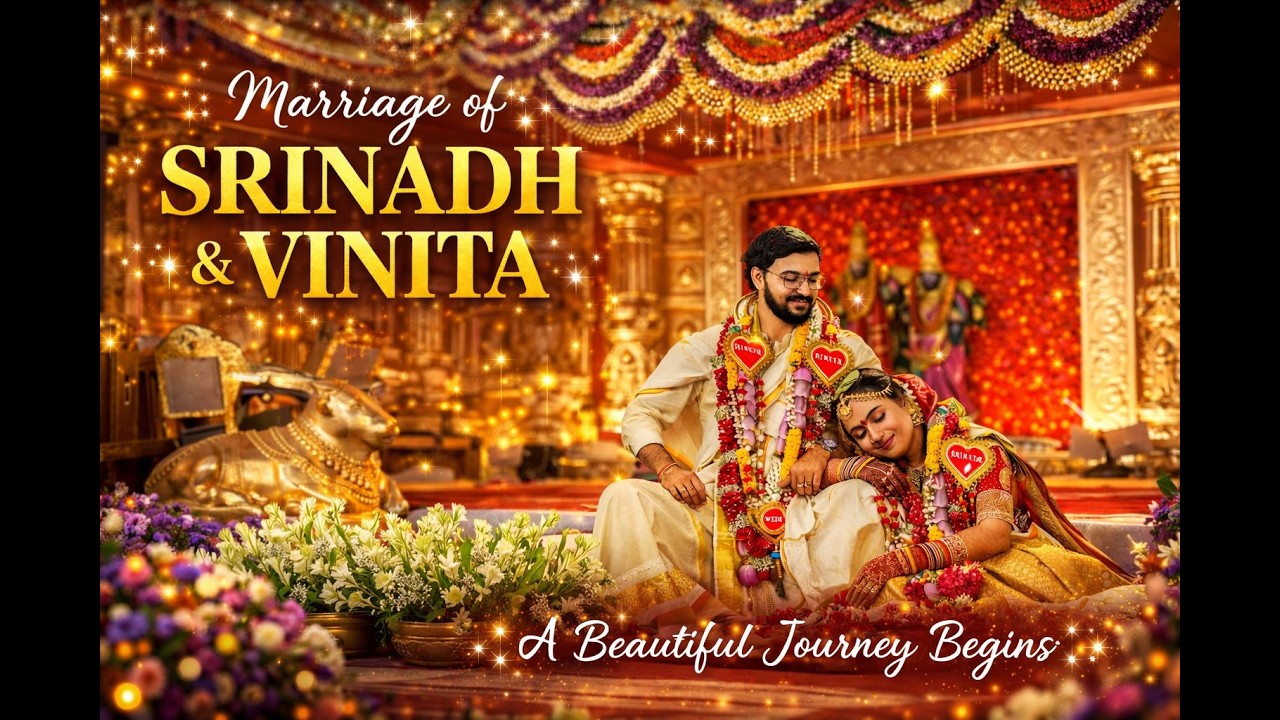 The Great South Indian Wedding Teaser | May 11, 2025 | Srinadh weds Vinita