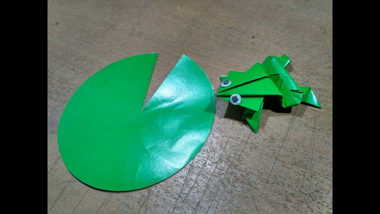 Buat Katak Dari Kertas Origami  Kata Kata