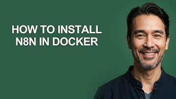 How to Install N8n in Docker - KevinHowTo
