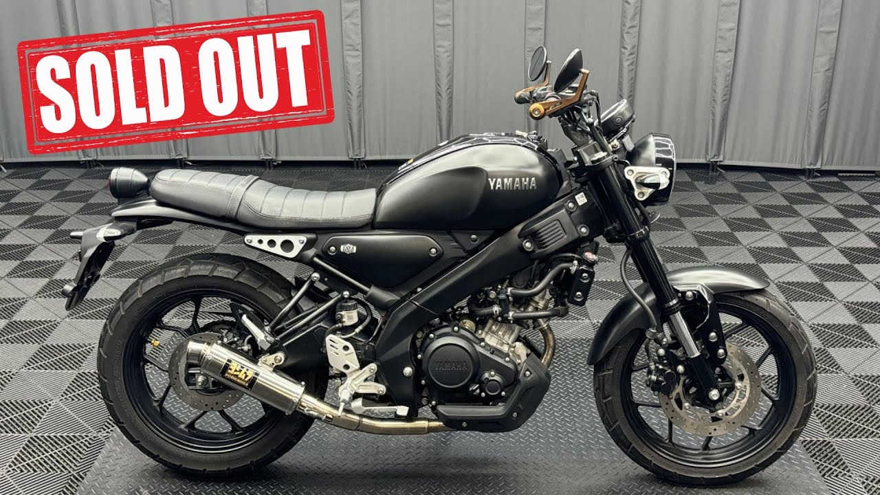 2025/4/14 売約済み 2022年 ヤマハ XSR155 5,298km ヨシムラGPマグナム