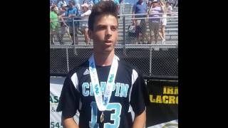 State champion Matthew Greco of Chapin