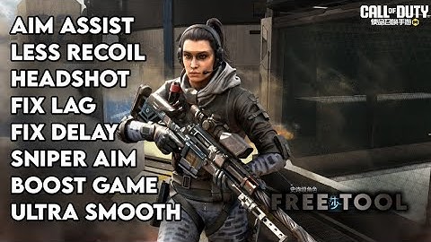COD MOBILE SEASON 10 FREE TOOLBOX 2                  AIM ASSIST | LAGFIX | LESS RECOIL | HIGH DAMAGE