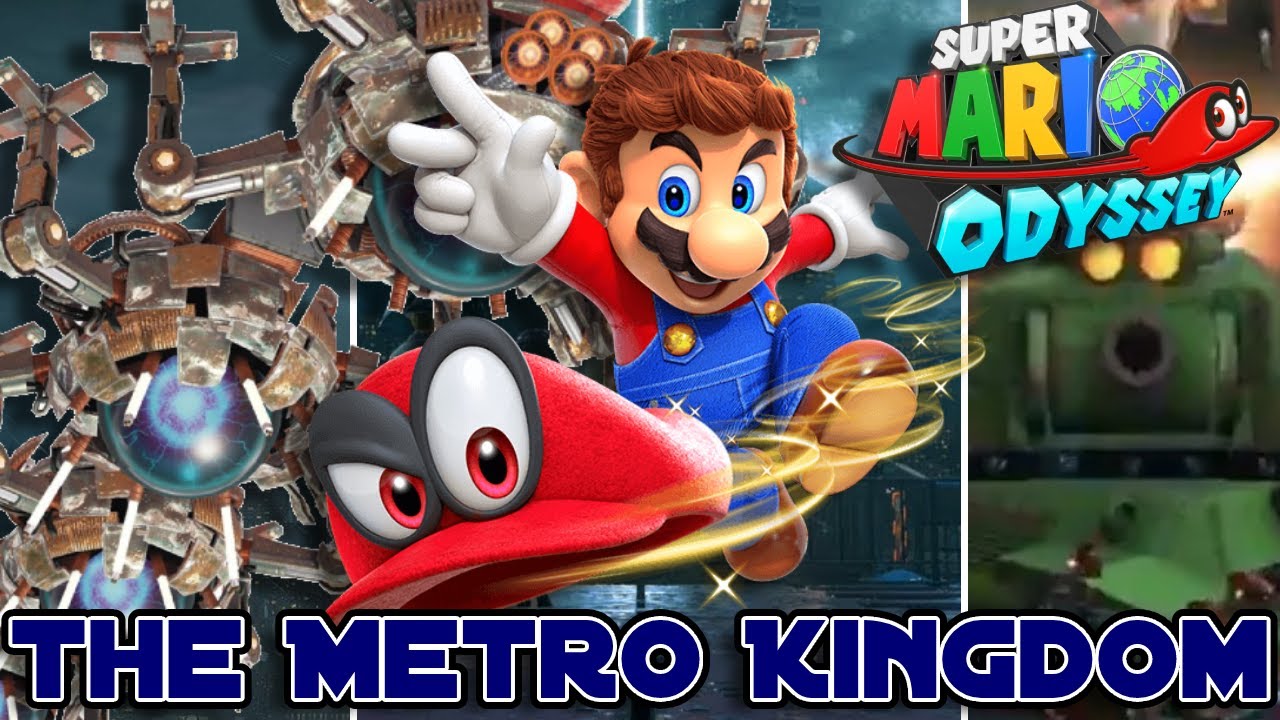 Super Mario Odyssey Metro Kingdom, The City's Scourge and Mecha