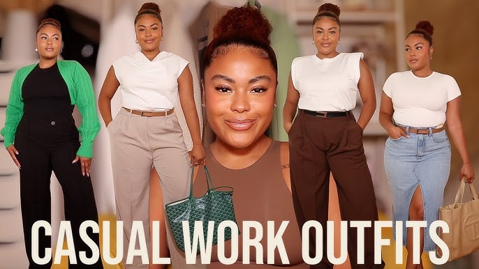 PLUS SIZE OFFICE OUTFITS 2023 