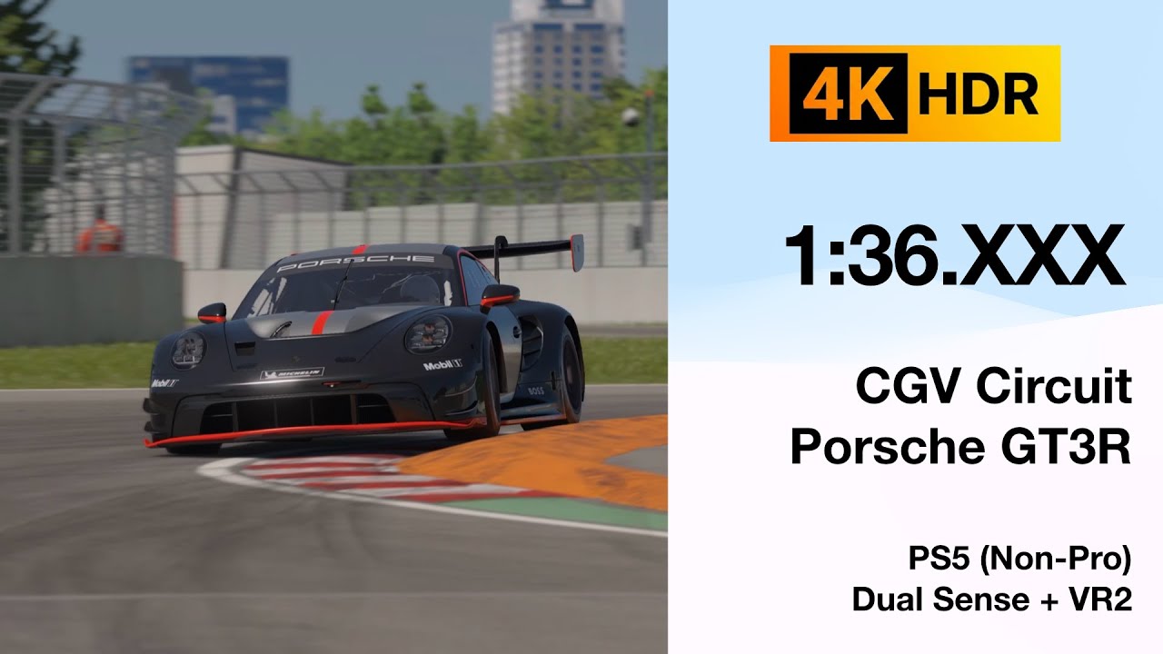 GT7 - Porsche 911 GT3R - CGV - No Setup Change