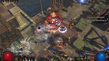 Path Of Exile Map and Boss: Lost Precinct T10 3.2.4