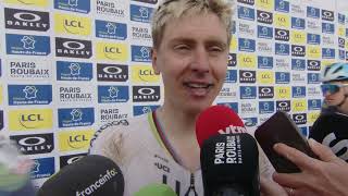 Tadej Pogačar - Interview At The Finish - Paris-Roubaix 2026