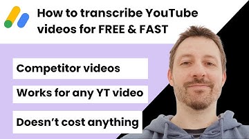 🔥 How to Get Your Free & Fast YouTube Video Transcript from any Video | With or w/o Loom