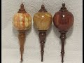 #164 Woodturning Large Hollow Globe Christmas Ornaments Part 2