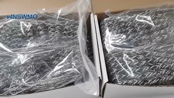 Tungsten wire filaments for vacuum coating machine