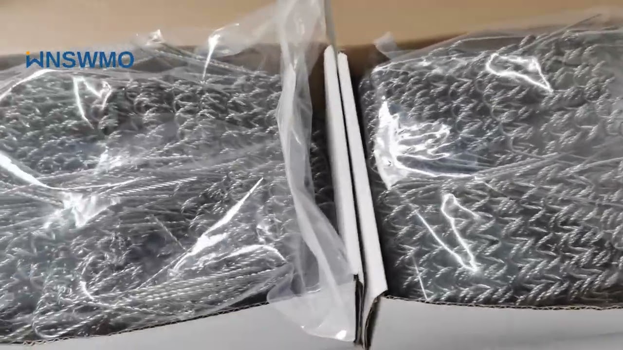 Tungsten wire filaments for vacuum coating machine