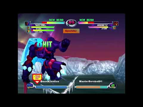 MvC2: Khaos - Sentinel Fastfly Unfly to Hard Drive DHC Hail 55% Combo .:1.28.23:.