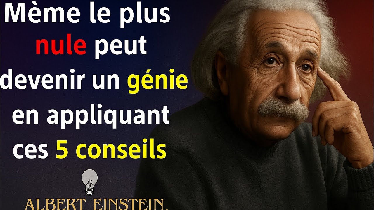 Comment devenir un génie en 5 étapes (ALBERT EINSTEIN) 