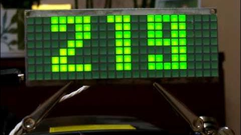 Матричные часы на ATMega 16. Прошивка v 1.07 "ФОТОРЕЗИСТОР"