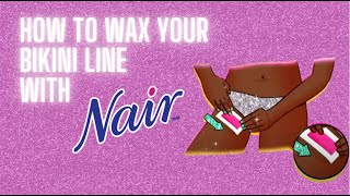 How to Wax Your Bikini Line with Nair™ Wax Ready-Strips | Nair™