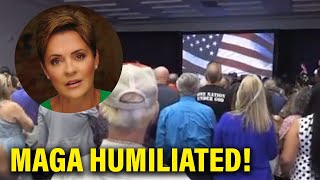 Ultra MAGA rally EXPOSED on video for not knowing words to pledge of allegiance