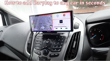 How to add Carplay / android Auto in any car - Seicane H041