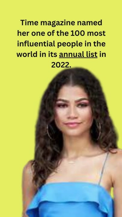 Interesting facts about Zendaya #shorts #zendaya #zendayaandtomholland