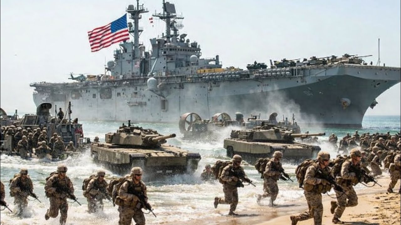 Thousands of US Marines Deployed for Amphibious Operations Near Iran's Coast