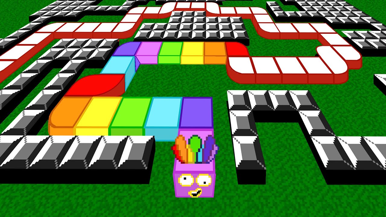 Hardest Maze Mayhem: Number Snake 1 - 10 ESCAPEs the Maze Mayhem