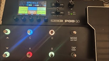 Line 6 Pod Go footswitch replacement repair