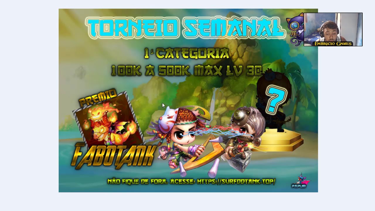 DDTANK - SUPER TORNEIO FABOTANK 3 CATEGORIAS CORRE!!!