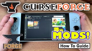 How To Add Minecraft Mods Using Curseforge For Your Pc Handheld