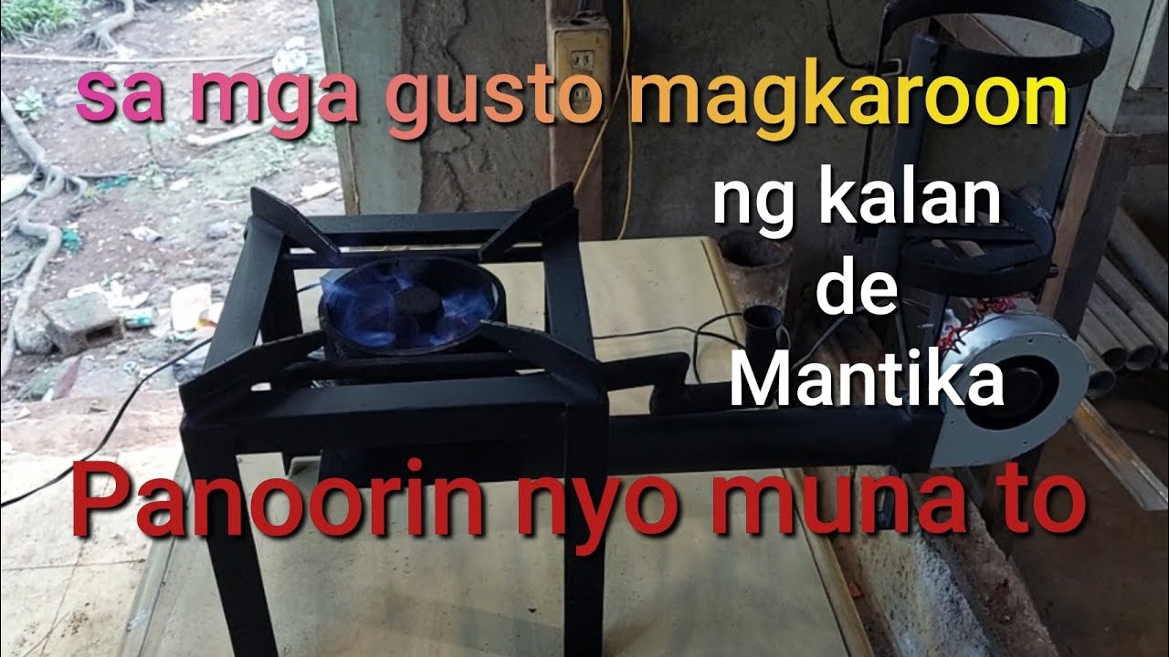 Tamang pag Operate ng kalan de mantika/ used oil stove burner. bago bumili panoorin muna to..