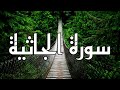 سورة الجاثية القارئ الشيخ فارس عباد مكتوبة 