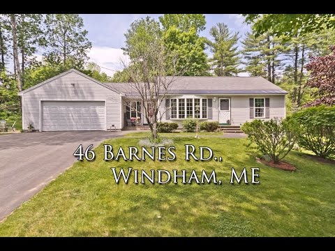 46 Barnes Rd., Windham, ME home video tour