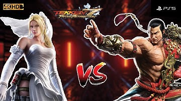 "AI Showdown: Nina vs Feng in Tekken 7 Ultra-Hard Mode! Who Will Prevail?"