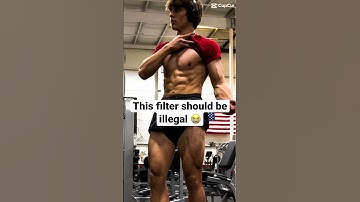 You NEED to try this filter on your gym pics! #fitness #gym #motivation #gymmotivation #zyzz