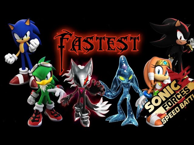 Fastest Characters In Sonic The Hedgehog