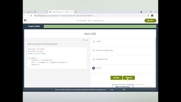 #cisco CPA| c++ essential part 1:: modules 4 test answer