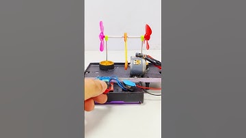 fan without capacitor / how to make DC motor Mini fan / Mini Fan Motor Life Hacks.