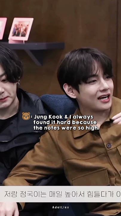 Jin & Jimin have trouble singing low notes, but for the other members it's too high #bts