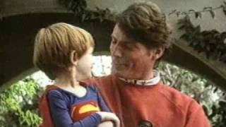 Christopher Reeve SUPERMAN commercial (1989)